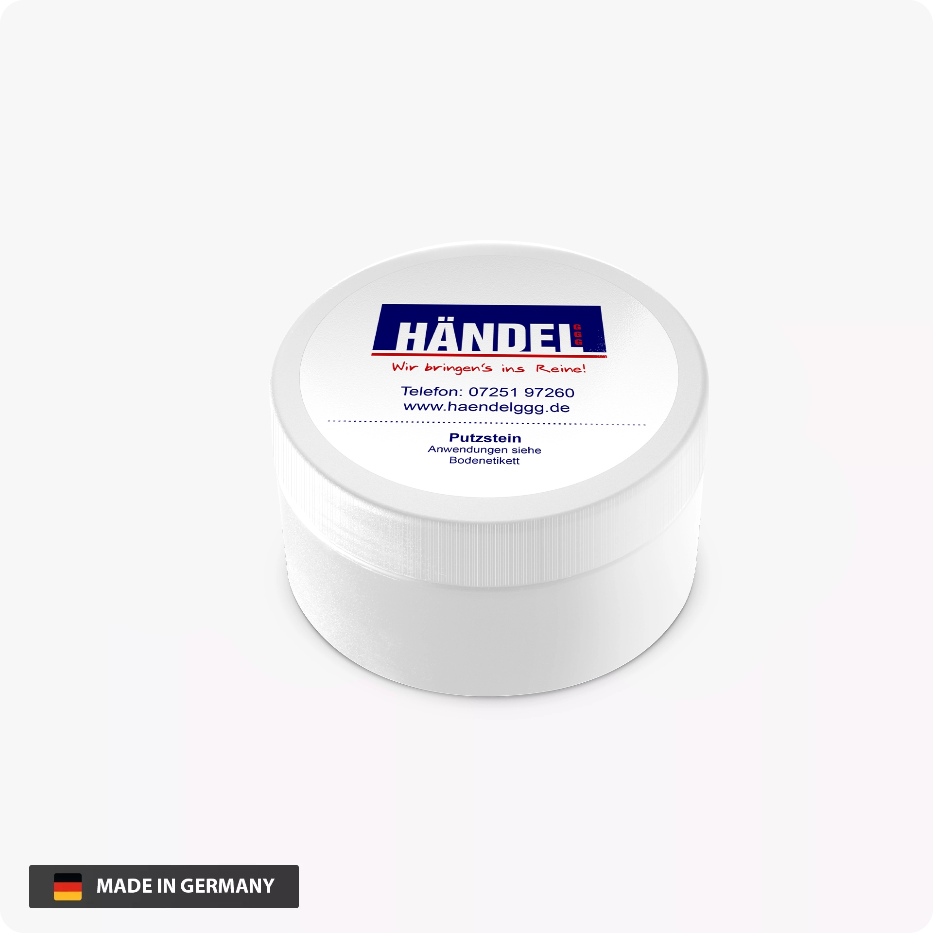 Universal Putzstein | entfernt Kalk und Flecken | für Keramik, Ceranfeld, und Toiletten